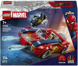 COCHE SPIDERMAN VS LOBEZNO VENOMIZADO LEGO