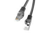 Latiguillo Lanberg Cat.6 Ftp 1M Negro