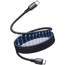 Cable Magnético Usb 2.0 Tipo-C 5A Vention Tsabg/ Usb Tipo-C