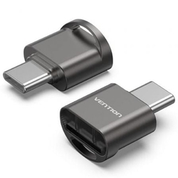 Lector De Tarjetas Externo Vention Clmh0/ Usb Tipo-C