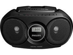 Radio Cd Philips Az215B/12/ 3W/ Negra
