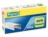 (S) CAJA DE 1000 GRAPAS 24/6 GALVANIZADAS RAPID