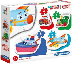 MEDIOS TRANSPORTE PRIMER PUZZLE 2 3 4 5 PIEZAS
