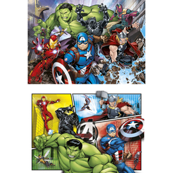 Puzzle Vengadores Avengers Marvel 2X60Pzs