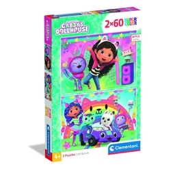 Puzzle La Casa De Mua±Ecas De Gabby 2X60Pzs