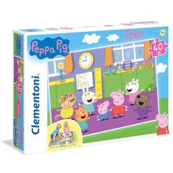 Puzzle Floor Peppa Pig 40Pzs