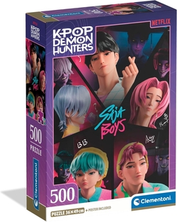 PUZZLE 500 PIEZAS CB K-POP DEMON HUNTERS