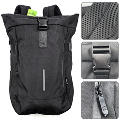 Mochila Unisex Ewent Trendy Roll Para Portatil 17.3 Pulgadas