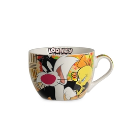 Taza De Desayuno Silvestre Y Piolín 480 Ml
