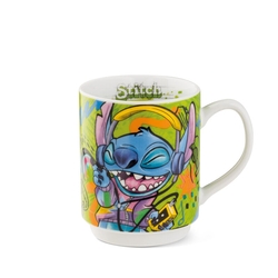 Taza Apilable Verde Stitch