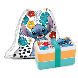 Set Fiambrera +Bolsa Ajustable Stitch