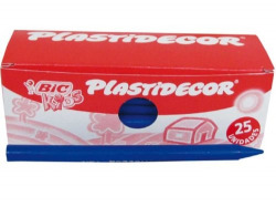 C/25 CERAS PLASTIDECOR UNICOLOR AZUL MARINHO