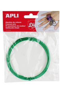 HILO ALAMBRE VERD 1,55MM X 5M