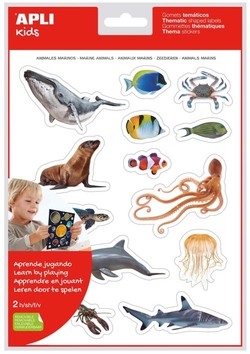 BORSA 2 FULLS GOMETS ANIMALS MARINS REALISTAS