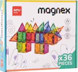 Juego de construcción magnético 36 piezas magnex