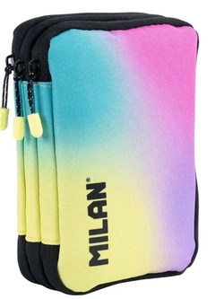 PLUMIER TRIPLE CON CONTENIDO SUNSET