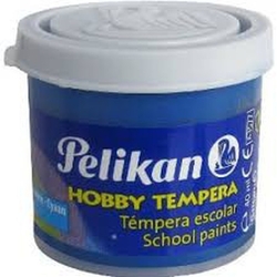C/6 POTS TEMPERA PELIKAN 40ML COLOR BLAU ULTRAMAR Nº120