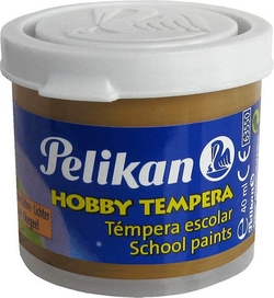 C/6 BOTES TEMPERA PELIKAN 40ML COR SOMBRA NATURAL Nº192