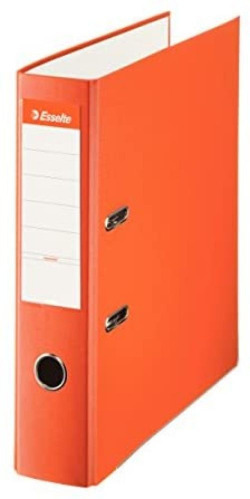 ARCHIVEUR PALANCA A4 75MM PAPIER CARTON DOUBLÉ PLASTIQUE ORANGE