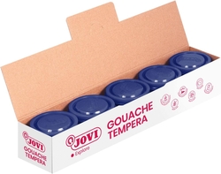 C/5 BOTES TEMPERA JOVI 35ML AZUL ULTRAMAR