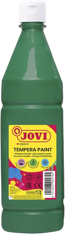 POT TEMPERA LIQUIDA JOVI 1000ML VERD OSCURO