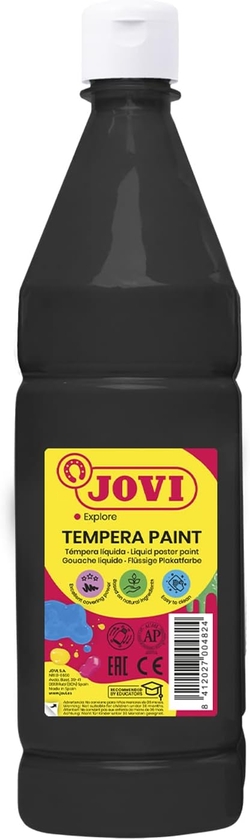 POT TEMPERA LIQUIDE JOVI 1000ML NOIR