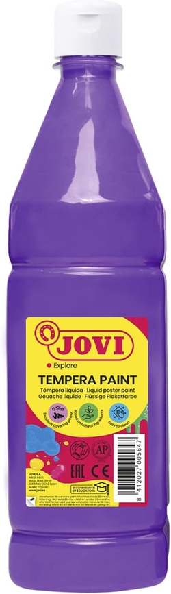 Bote tempera liquida jovi 1000ml violeta