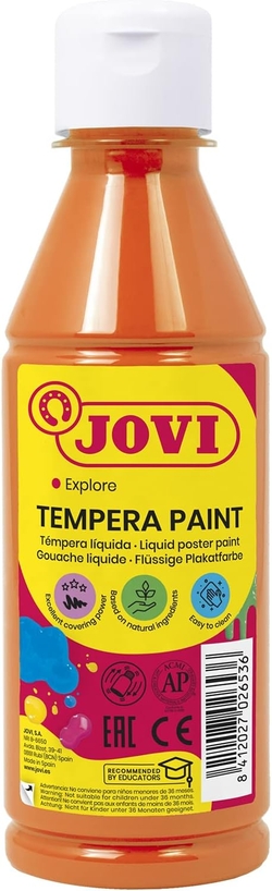 POT TEMPERA LIQUIDA JOVI 250ML TARONJA
