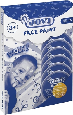 ESTOJO 6 BOTES DE PINTURA FACIAL 8ML ORO