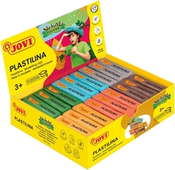 C/18 BARRAS PLASTICINA JOVI 70 PEQUENA 50G. CORES NATURE
