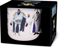 Taza Ceramica One Piece Desayuno 400 Ml En Caja Regalo