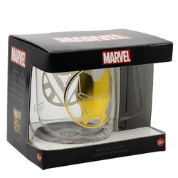 Taza De Cristal Doble Pared Marvel