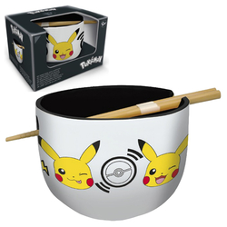 Cuenco Ramen Pokemon Black Logos