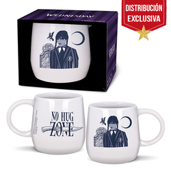 Mircoles - Taza De 360 Ml Nova No Hug Zone (Distr. Exclusiva