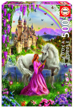 HADA I UNICORNIO PUZLE 500 PECES