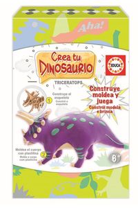 CREA I MOLDEA TU TRICERATOPS