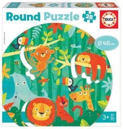 LA SELVA ROUND PUZZLE 28 PIEZAS