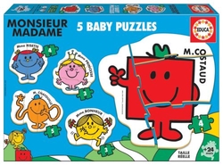 BABY PUZLES MONSIEUER MADAME