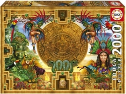 PUZZLE 2000 PIECES AZTEC MAYA