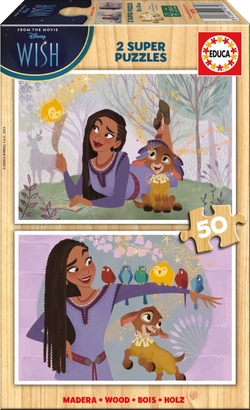 PUZZLE 2X50 PEZAS MADEIRA WISH