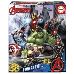 PUZLE 3D LENTICULAR 300 PECES MARVEL AVENGERS