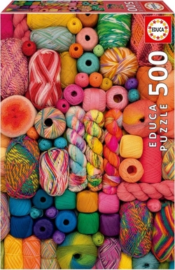 PUZZLE 500 PIEZAS HILOS