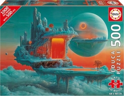 PUZZLE 500 PIEZAS PLUS PLANETA FUEGO Y HIELO