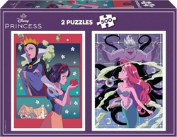 PUZZLE 2X500 PIEZAS VILLANAS Y PRINCESAS