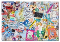 PUZZLE 1000 PIEZAS COLLAGE DE VIAJES