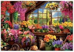 PUZZLE 1500 PIEZAS COBERTIZO DE JARDINERIA