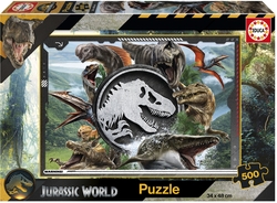 PUZZLE 500 PIEZAS JURASSIC WORLD