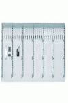 (S) REGLA 30CM PLASTICO TRANSPARENTE SAFTA