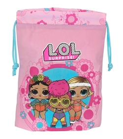 SAQUITO MERIENDA LOL SURPRISE! GLOW GIRL 20X25CM