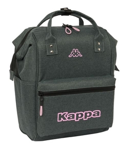 MOTXILA C ASAS PORTATIL 13 KAPPA SILVER PINK 27X4X19CM